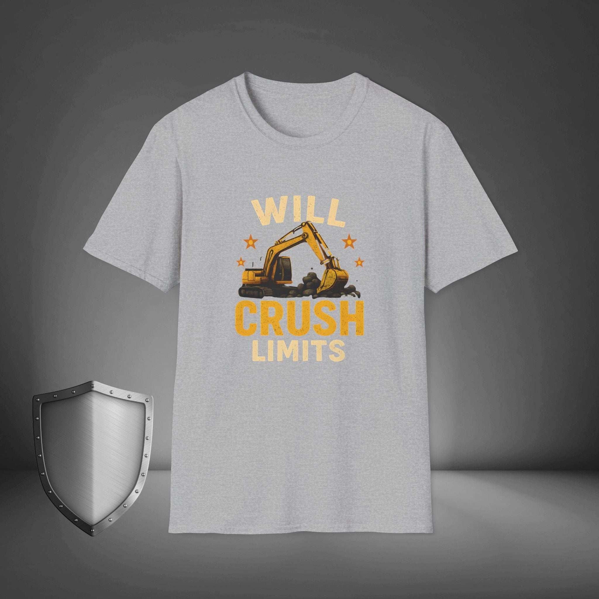Will Crush Limits Gym Shirt, Fitness Grind Tee, Athlete Mindset Streetwear