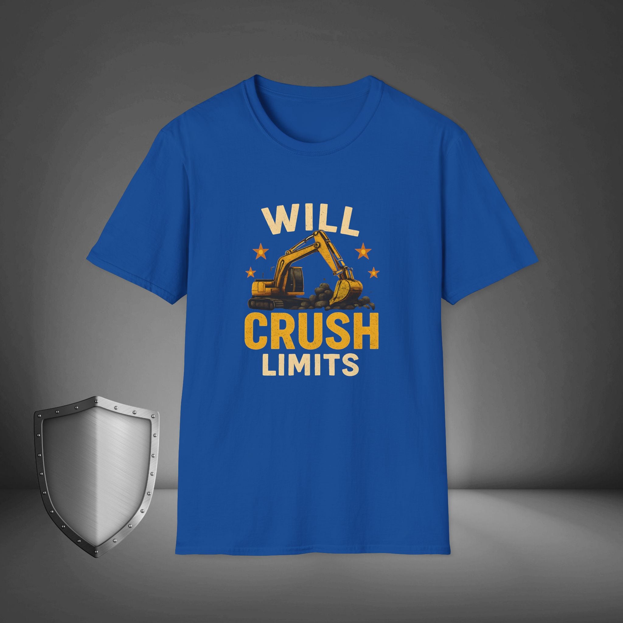 Will Crush Limits Gym Shirt, Fitness Grind Tee, Athlete Mindset Streetwear