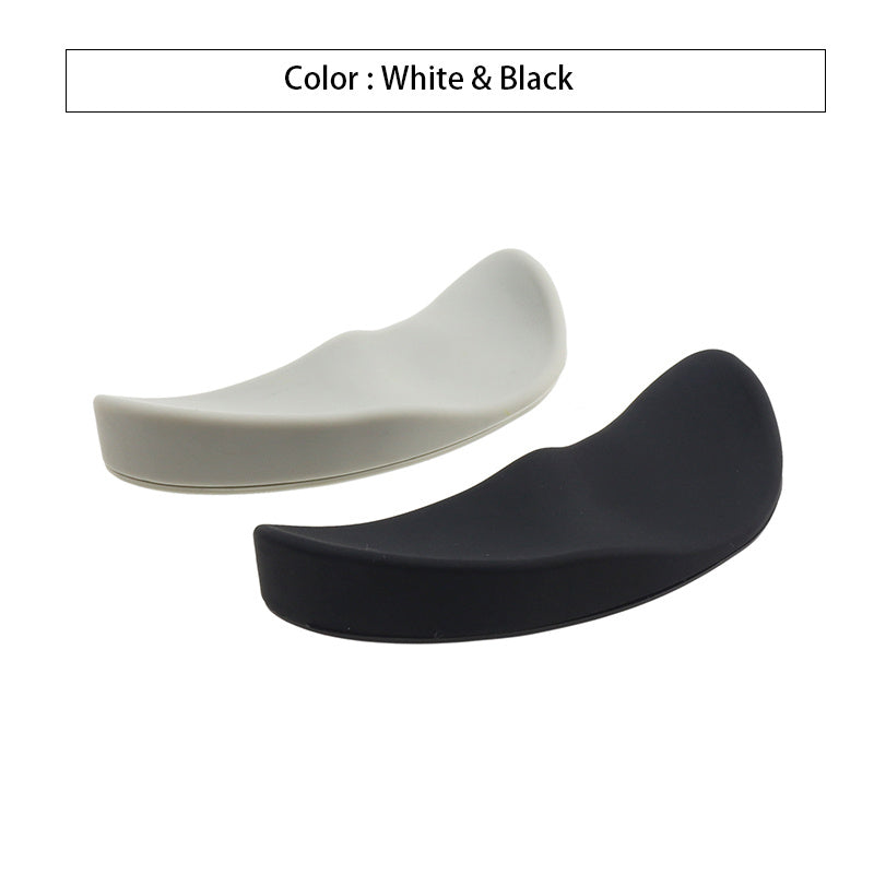 Gliding Silicone Mouse Wrist Rest - Left & Right-Hand Ergonomic Wrist Support Pad for Pain-Free Typing & Gaming
