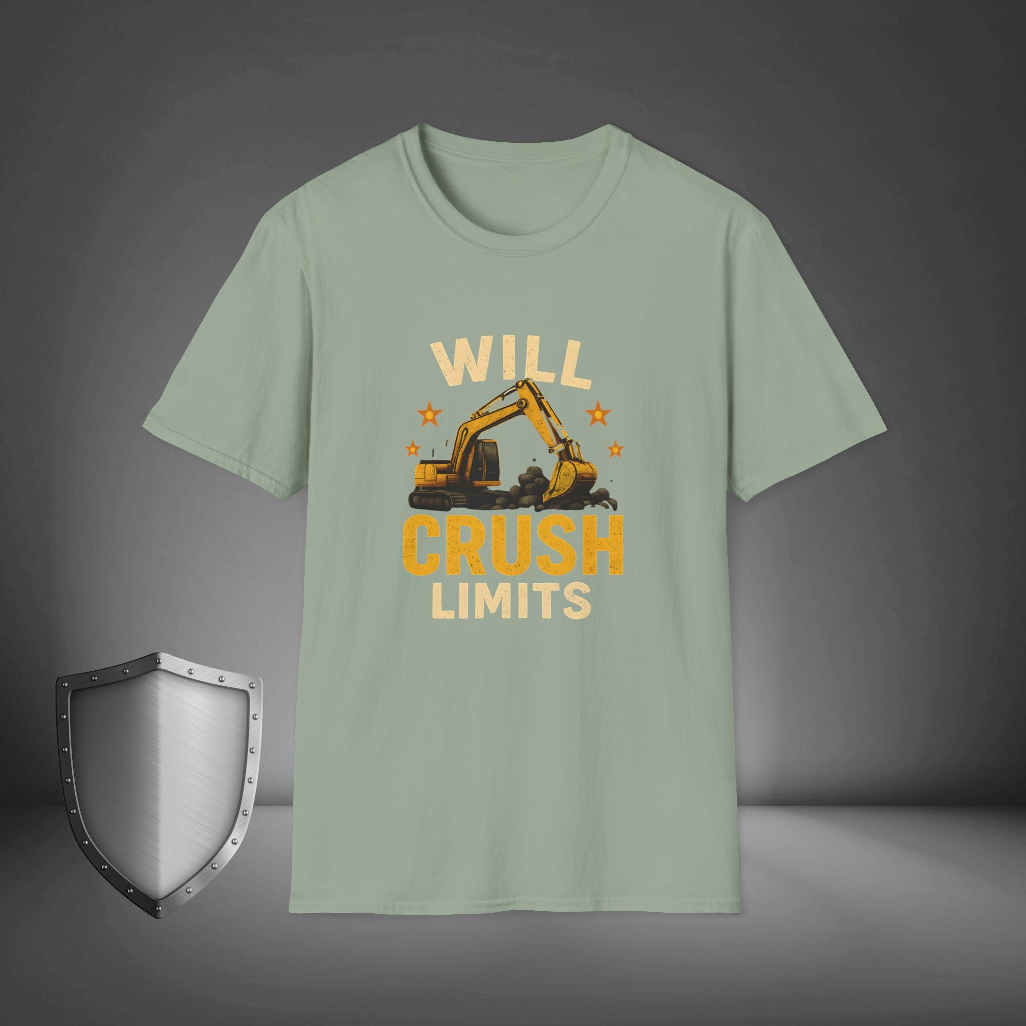 Will Crush Limits Gym Shirt, Fitness Grind Tee, Athlete Mindset Streetwear