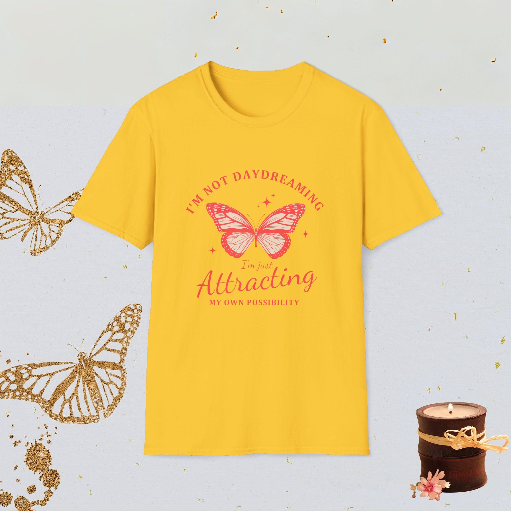 I’m Not Daydreaming I’m Attracting My Own Possibility Manifestation Shirt, Spiritual Mindset Tee, Cosmic Aesthetic Apparel