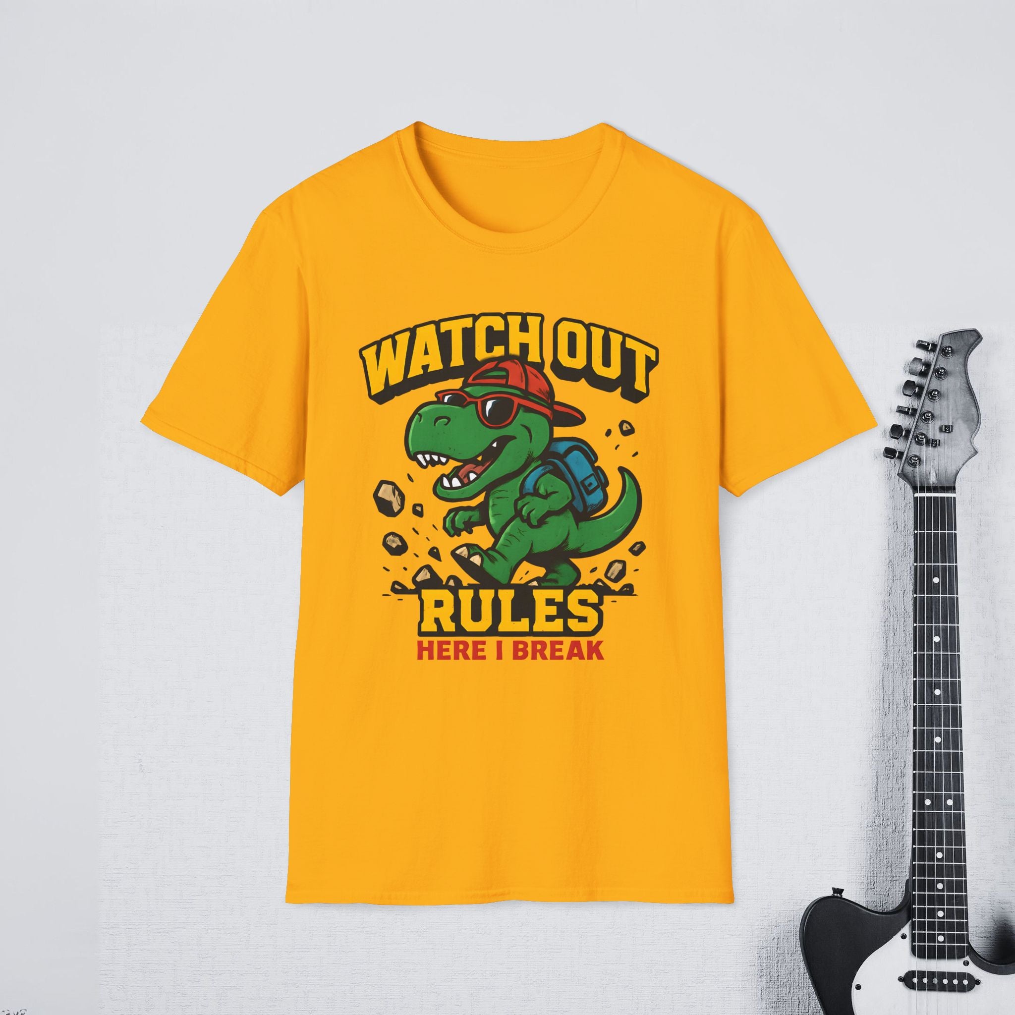 Watch Out Rule Here I Break Rebel Streetwear Shirt, Rule Breaker Tee, Savage Mindset Apparel