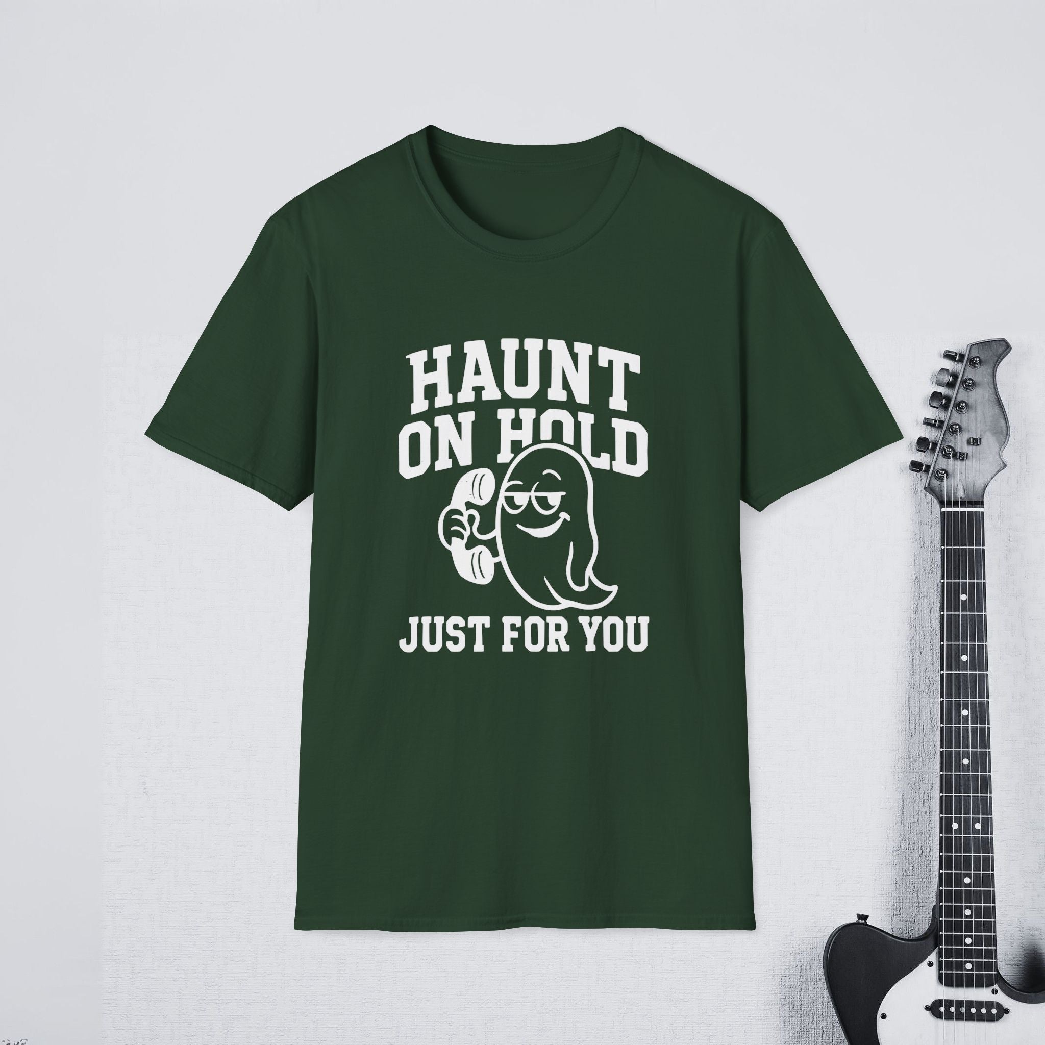 Haunt on Hold Just for You Gothic Romance Shirt, Dark Aesthetic Streetwear Tee, Mysterious Love Apparel