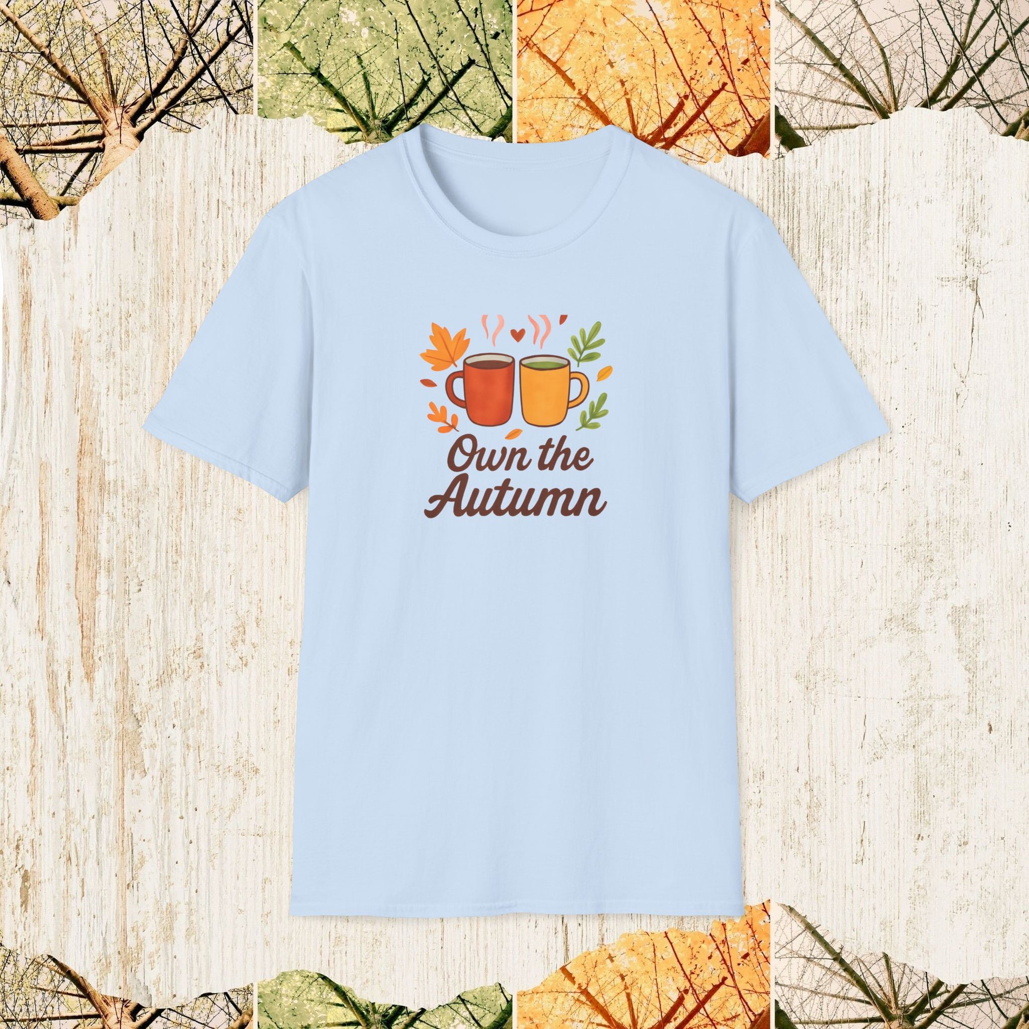 Own the Autumn Fall Aesthetic Shirt, Cozy Pumpkin Season Tee, Autumn Vibes Apparel