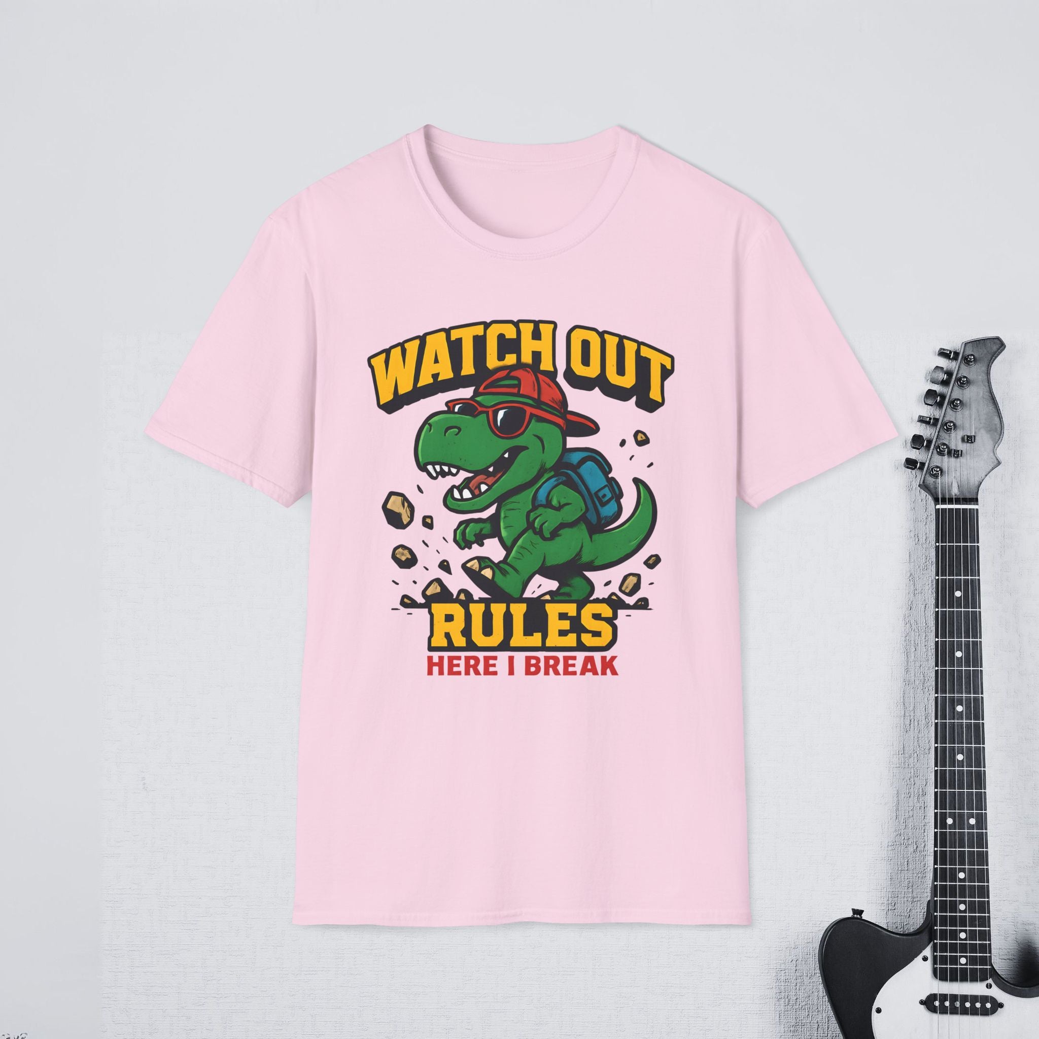 Watch Out Rule Here I Break Rebel Streetwear Shirt, Rule Breaker Tee, Savage Mindset Apparel