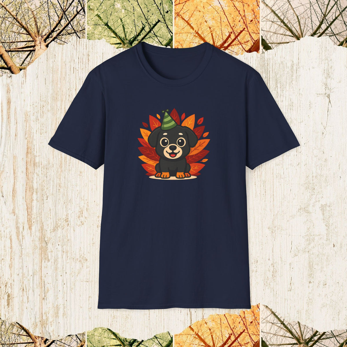 Dog Autumn Vibe Fall Dog Lover Shirt, Cozy Pumpkin Season Tee, Autumn Pet Parent Apparel
