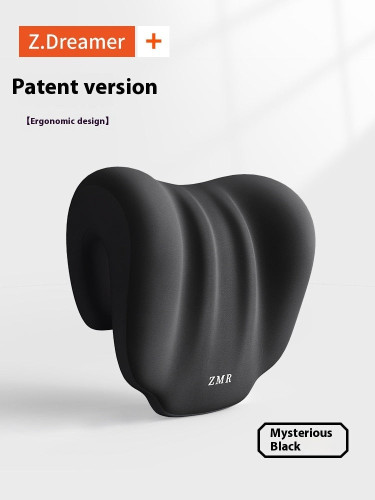 Memory Foam Office Neck Pillow: Ergonomic Headrest for Desk Chairs & Napping