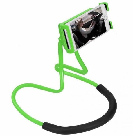 Hands-Free Neck Phone Holder – Adjustable Mobile Stand for iPhone, Xiaomi & More