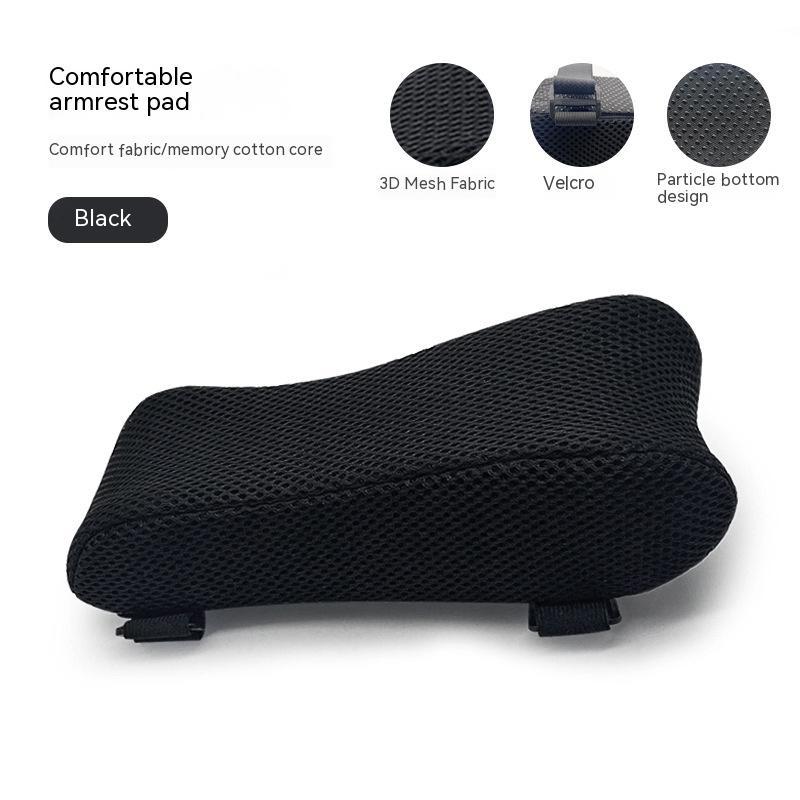 Ergonomic Armrest Pad: Memory Foam Elbow Cushion for Desk & Gaming Chairs - Pressure Relief