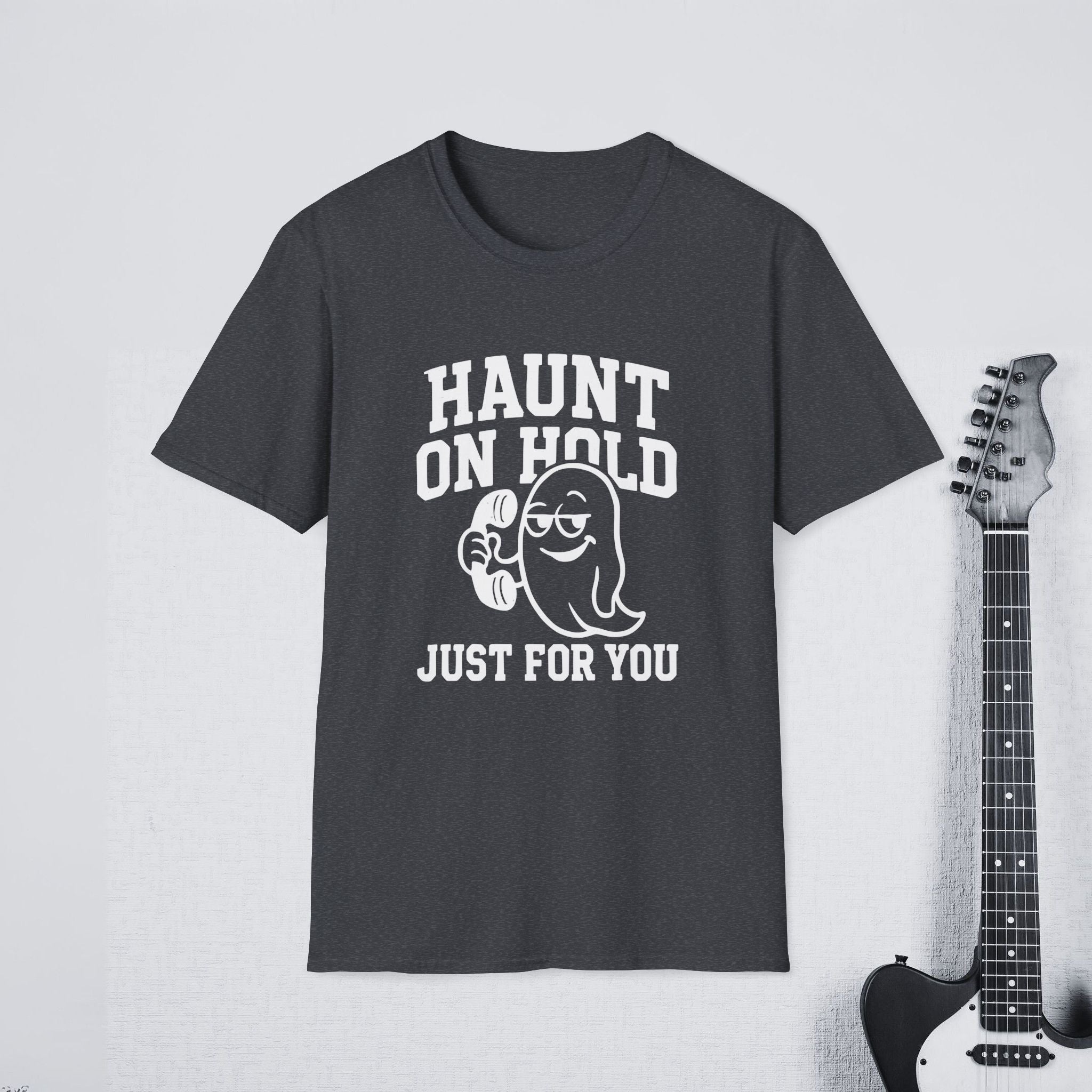 Haunt on Hold Just for You Gothic Romance Shirt, Dark Aesthetic Streetwear Tee, Mysterious Love Apparel