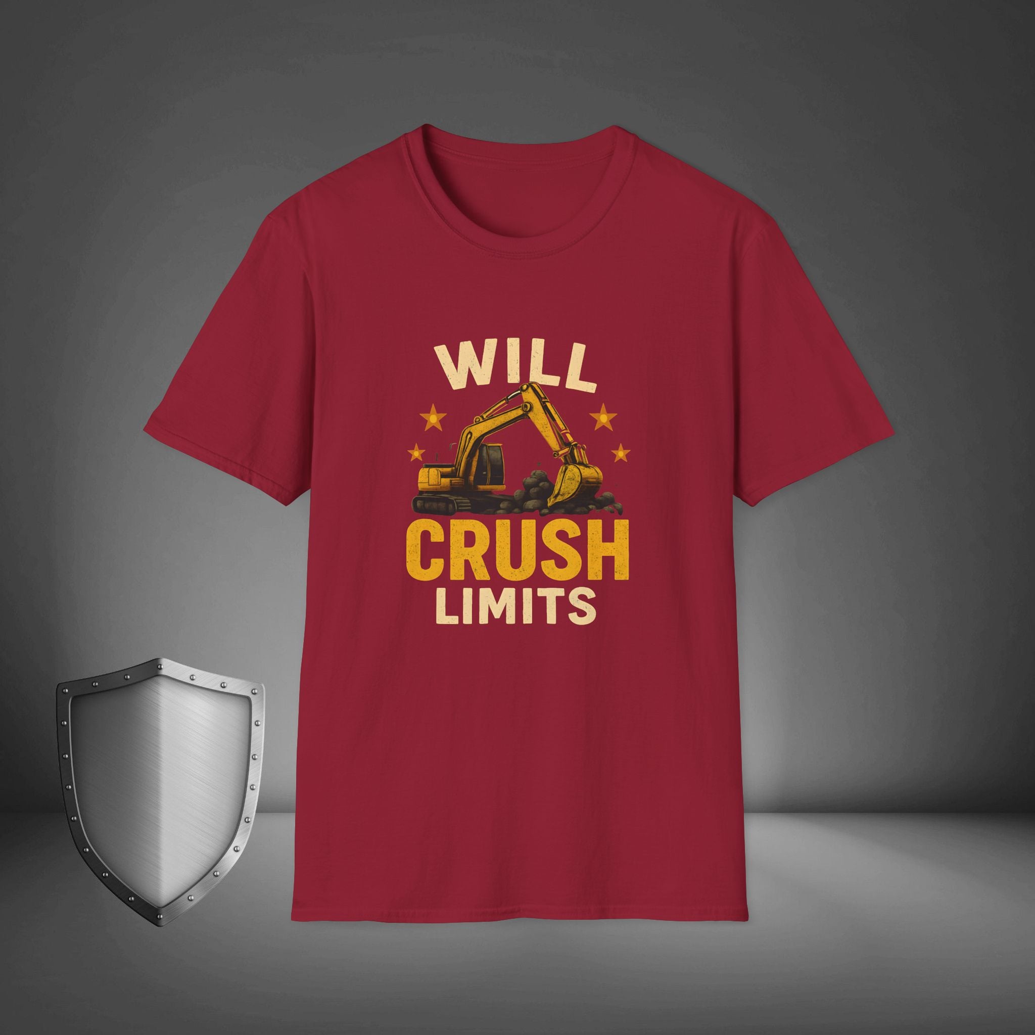 Will Crush Limits Gym Shirt, Fitness Grind Tee, Athlete Mindset Streetwear