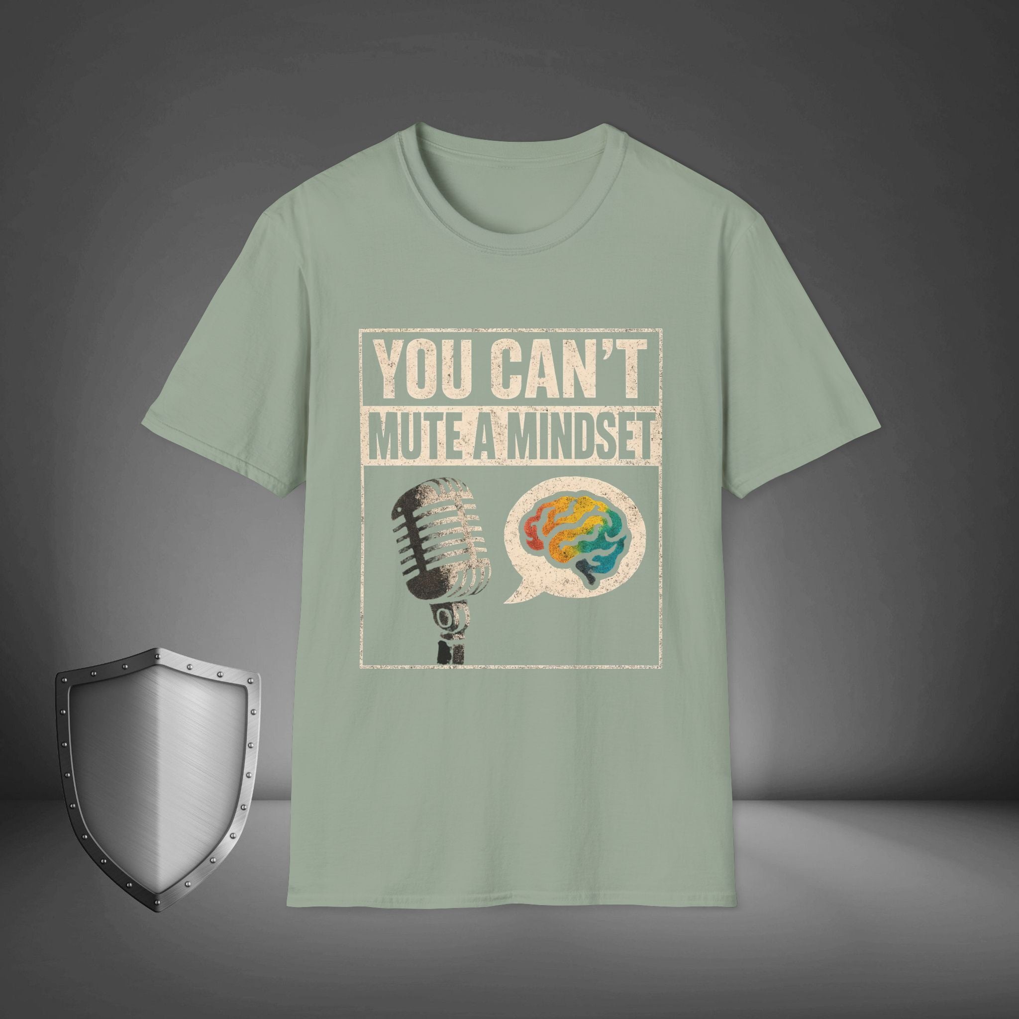 You Can’t Mute a Mindset Streetwear Shirt, Entrepreneur Grind Tee, Athlete Mindset Gift