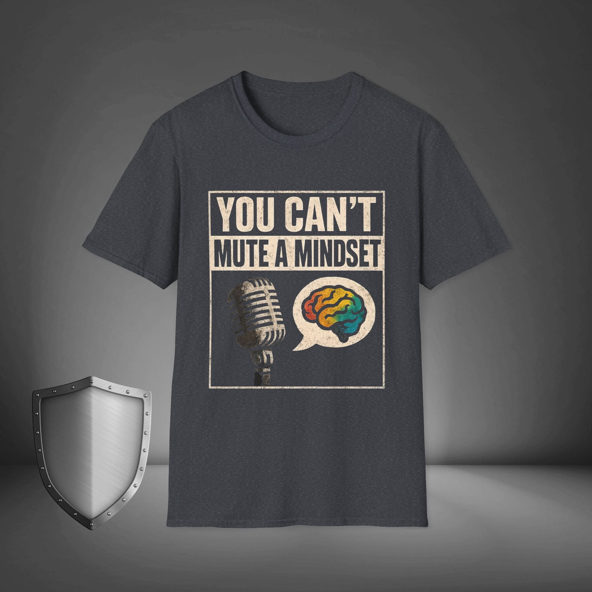 You Can’t Mute a Mindset Streetwear Shirt, Entrepreneur Grind Tee, Athlete Mindset Gift