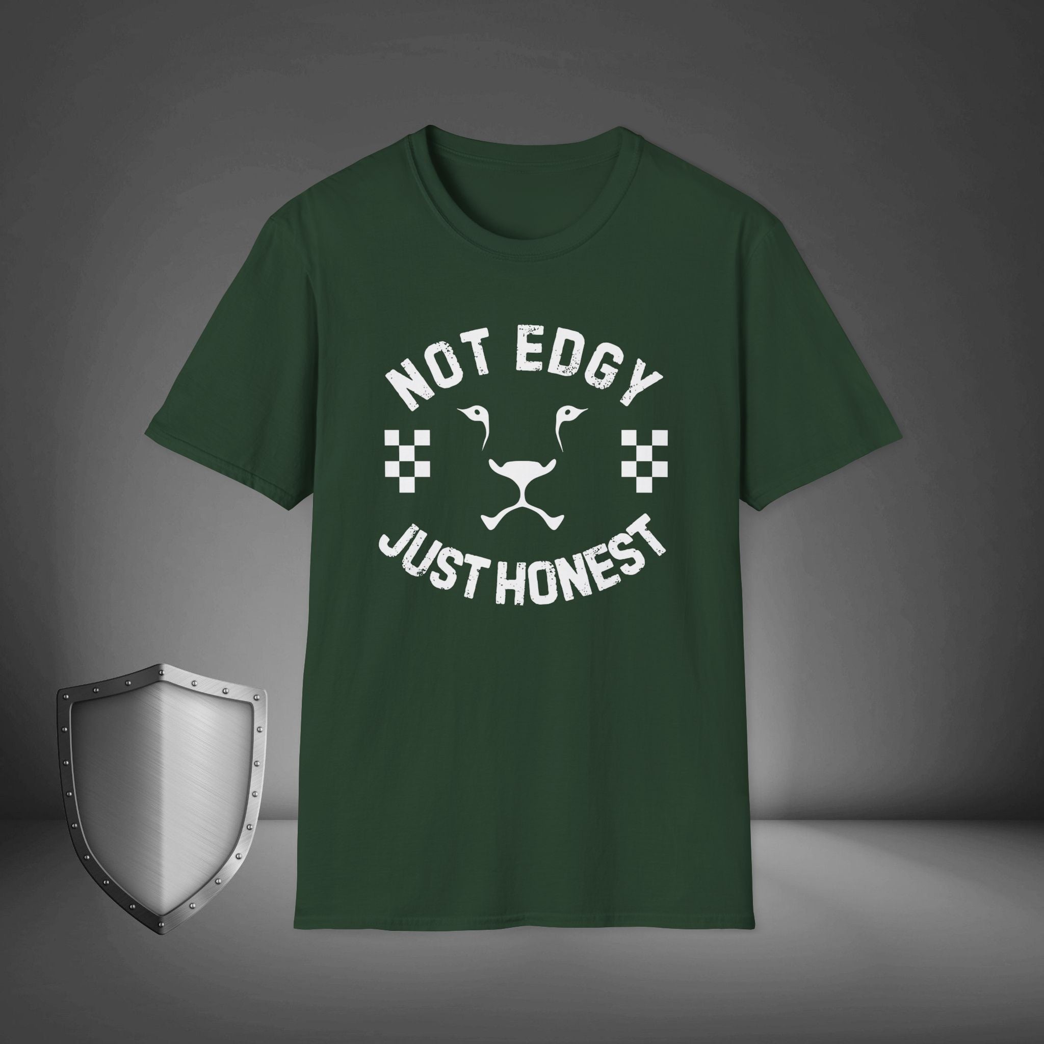 Not Edgy Just Honest Minimalist Streetwear Shirt, Bold Personality Tee, Truth Over Trends Shirt