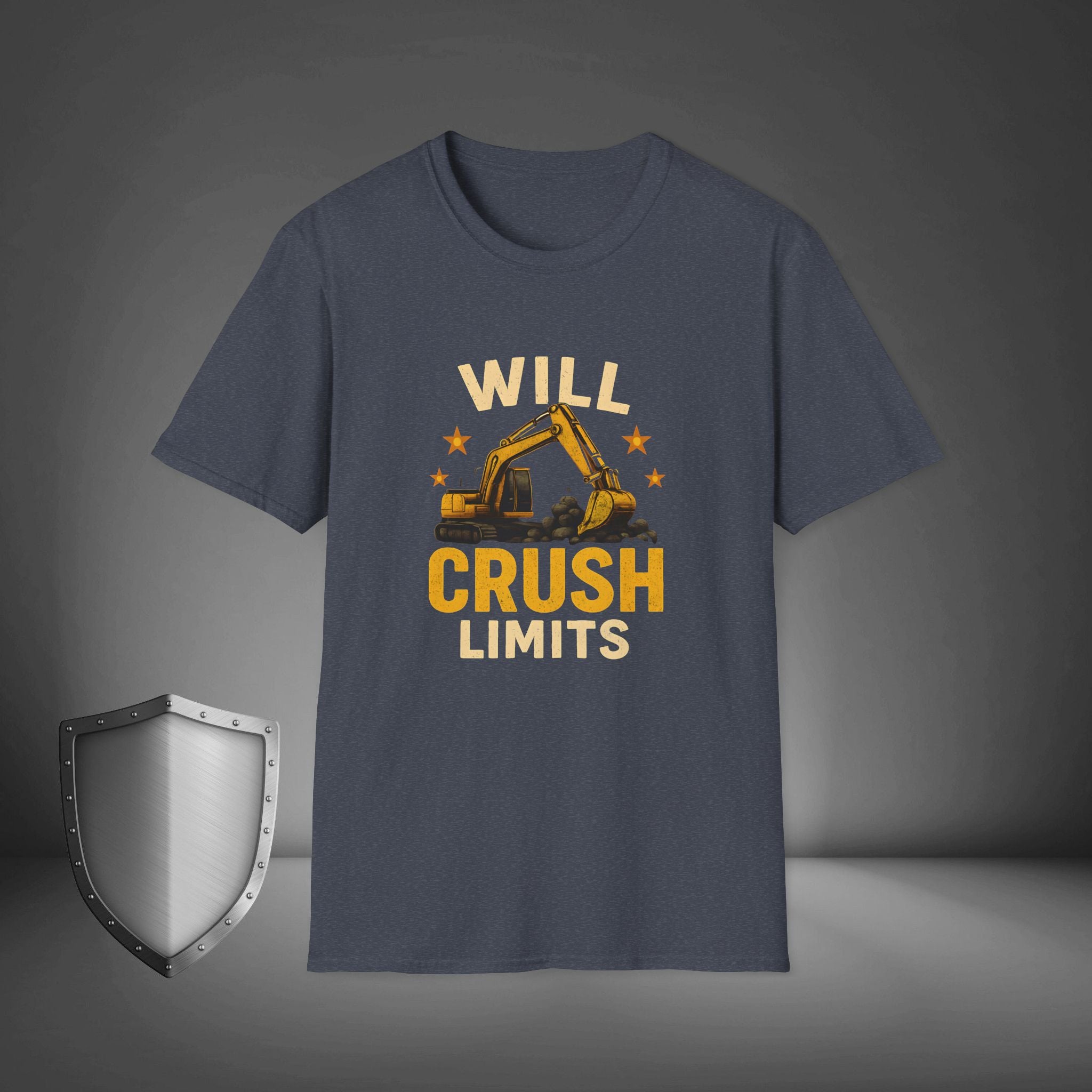 Will Crush Limits Gym Shirt, Fitness Grind Tee, Athlete Mindset Streetwear