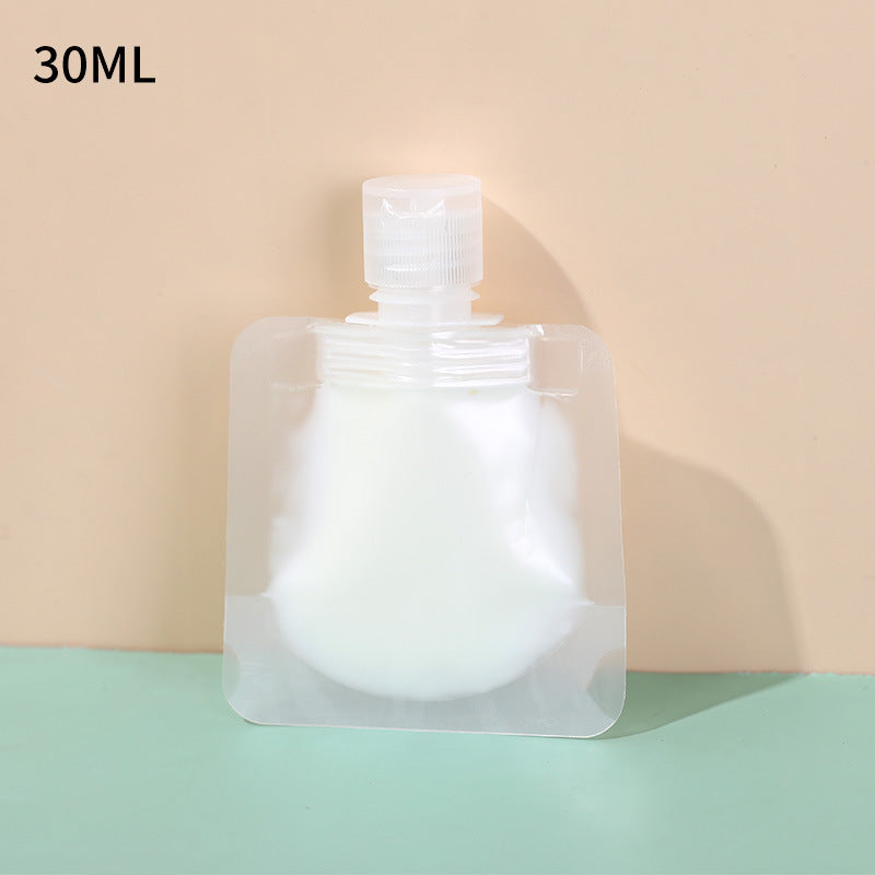 Eco-Friendly Travel Lotion Packing Bag – Leakproof, Reusable PET Cosmetic Pouch (30ml / 50ml / 100ml)