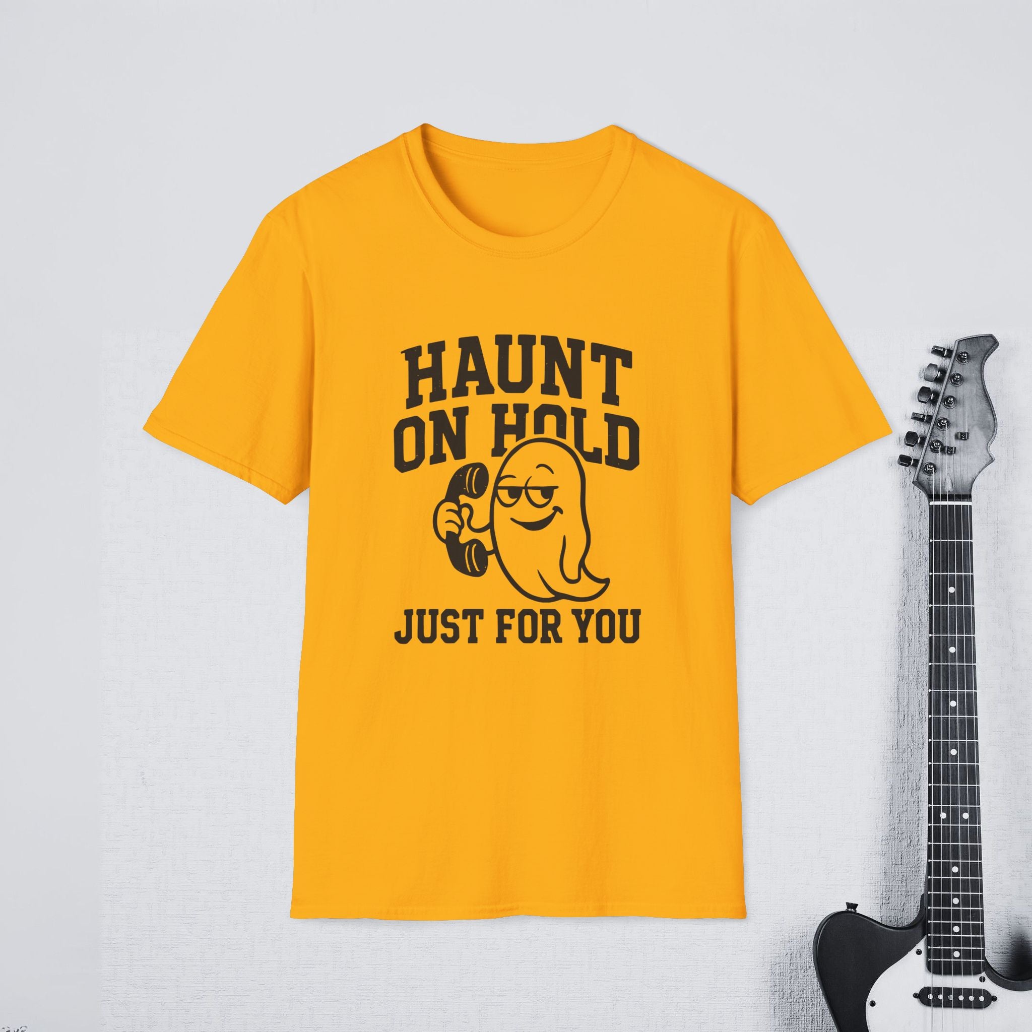 Haunt on Hold Just for You Gothic Romance Shirt, Dark Aesthetic Streetwear Tee, Mysterious Love Apparel