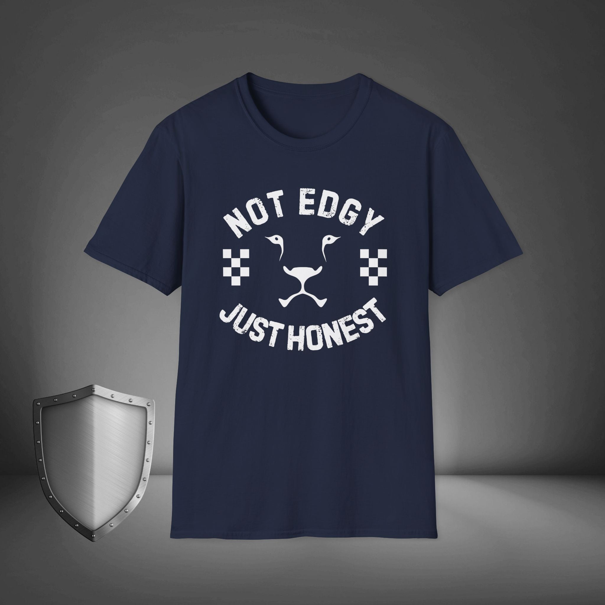 Not Edgy Just Honest Minimalist Streetwear Shirt, Bold Personality Tee, Truth Over Trends Shirt