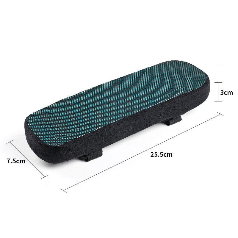 Pressure Relief Elbow Support Pillow Gel-Infused Memory Foam Cushion with Adjustable Strap & Washable Cover