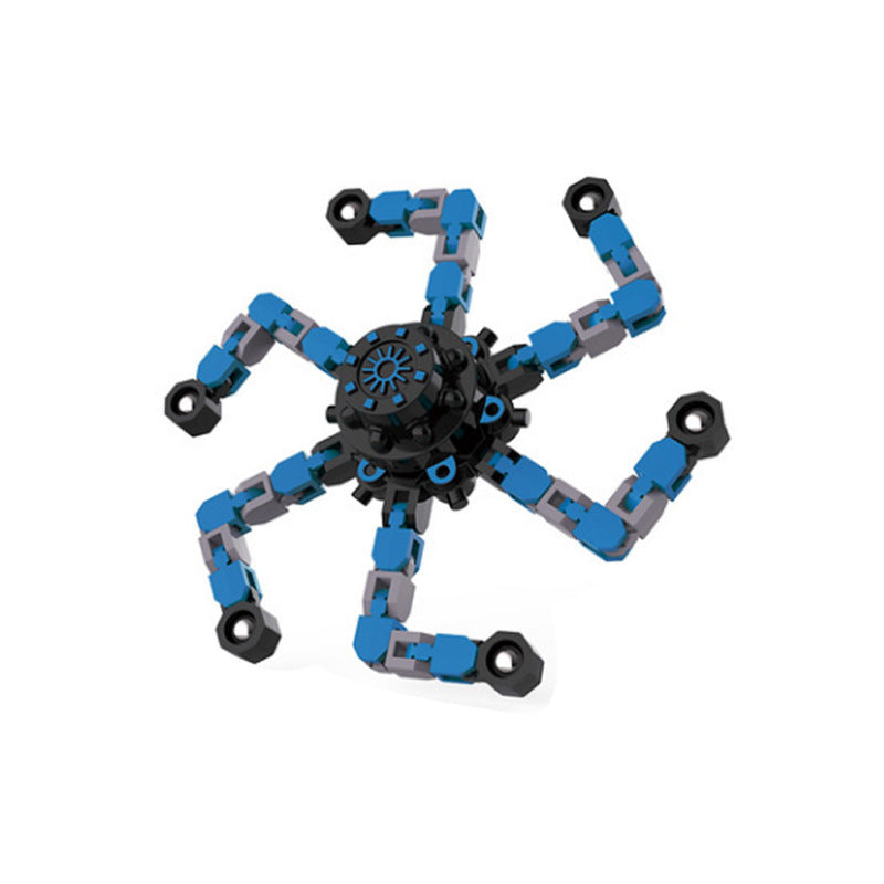Fun Deformed Fidget Spinner Chain Toy – Stress Relief Hand Spinner for Kids & Adults – Sensory Gyro Anxiety Relief Gift