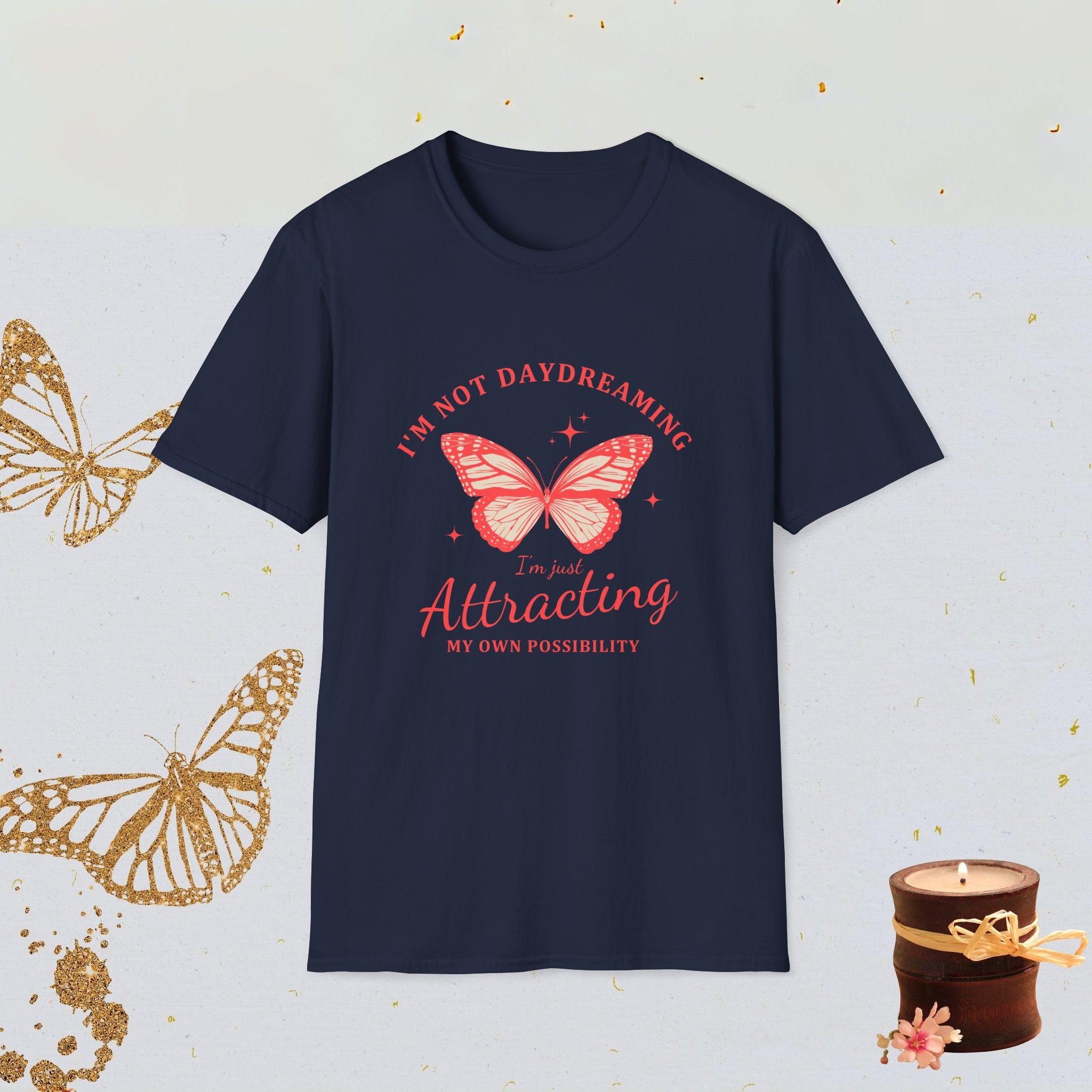 I’m Not Daydreaming I’m Attracting My Own Possibility Manifestation Shirt, Spiritual Mindset Tee, Cosmic Aesthetic Apparel