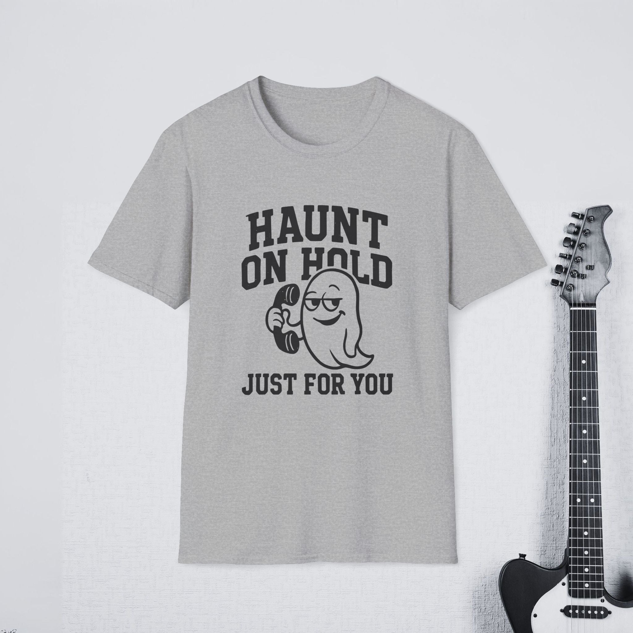 Haunt on Hold Just for You Gothic Romance Shirt, Dark Aesthetic Streetwear Tee, Mysterious Love Apparel