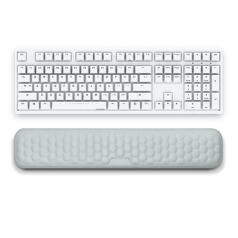Comfy Memory Foam Wrist Rest for Mouse - Soft Support for Typing & Gaming