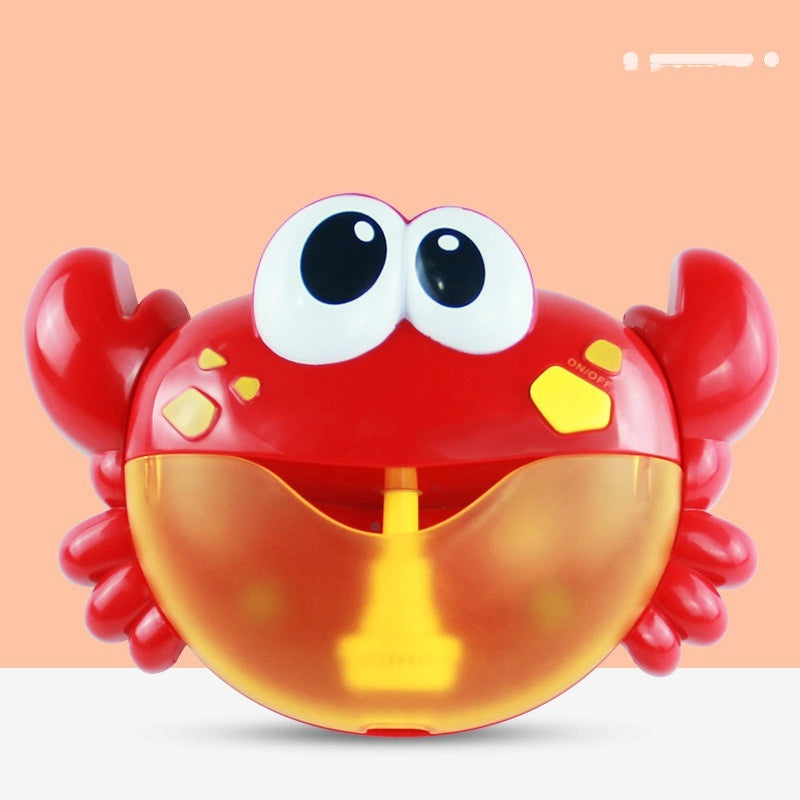 Baby Bath Bubble Blower Toy - Cute Music Machine with LED Lights for Toddler Water Play