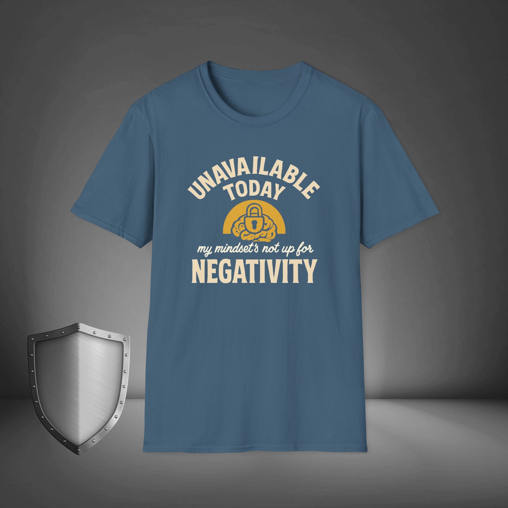 Unavailable Today No Negativity Mindset Shirt, Self-Care Introvert Tee, Positive Energy Shirt