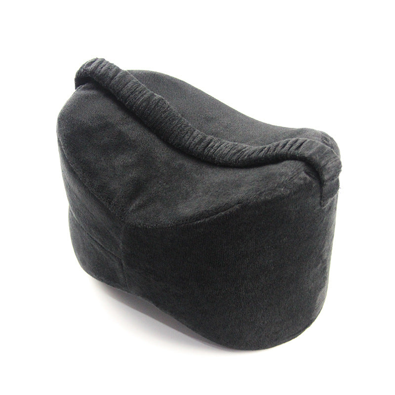 Multi-Position Memory Foam Leg Lock Pillow with Strap - Ergonomic Knee Clip for Side Sleepers Sciatica, Hip & Back Pain Relief
