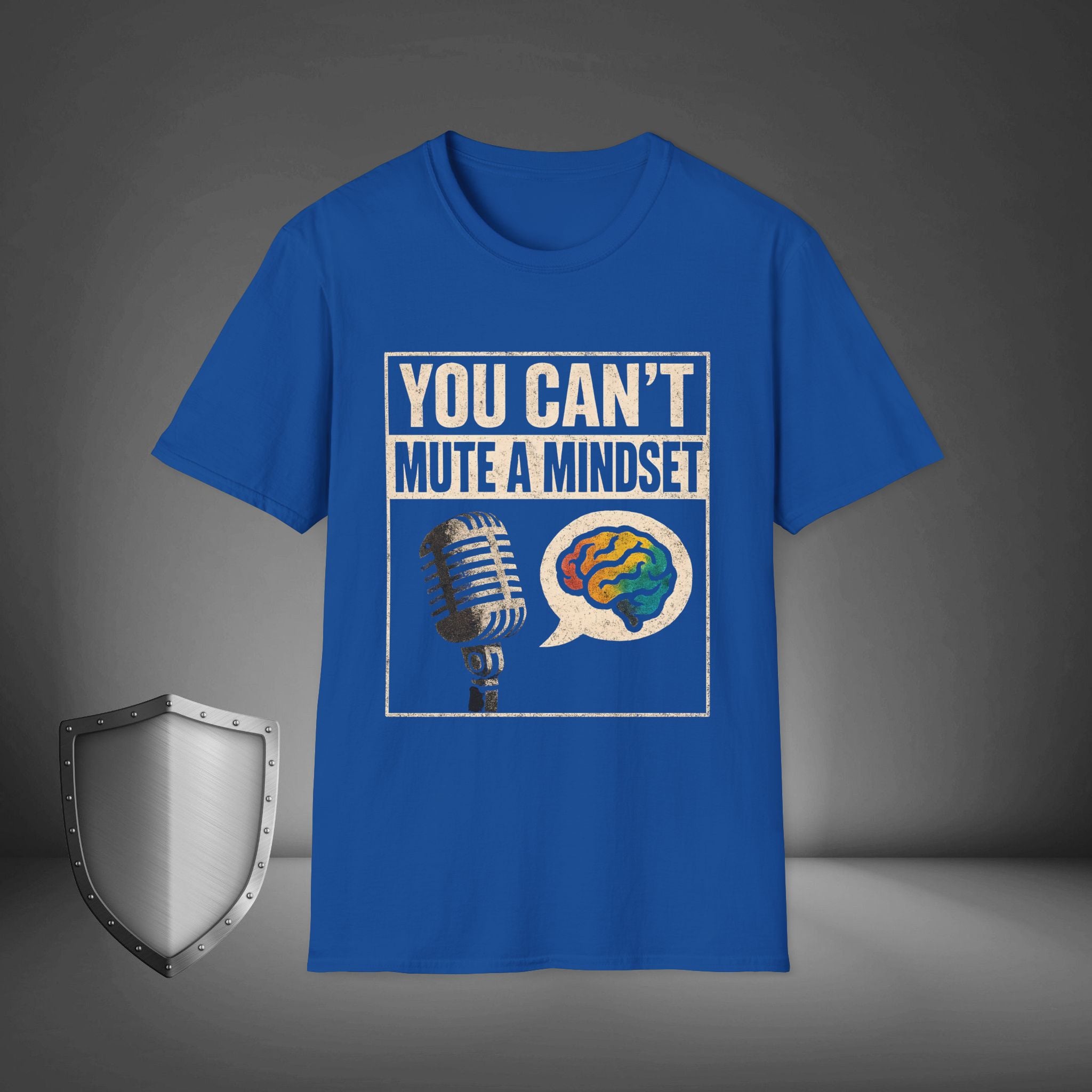 You Can’t Mute a Mindset Streetwear Shirt, Entrepreneur Grind Tee, Athlete Mindset Gift