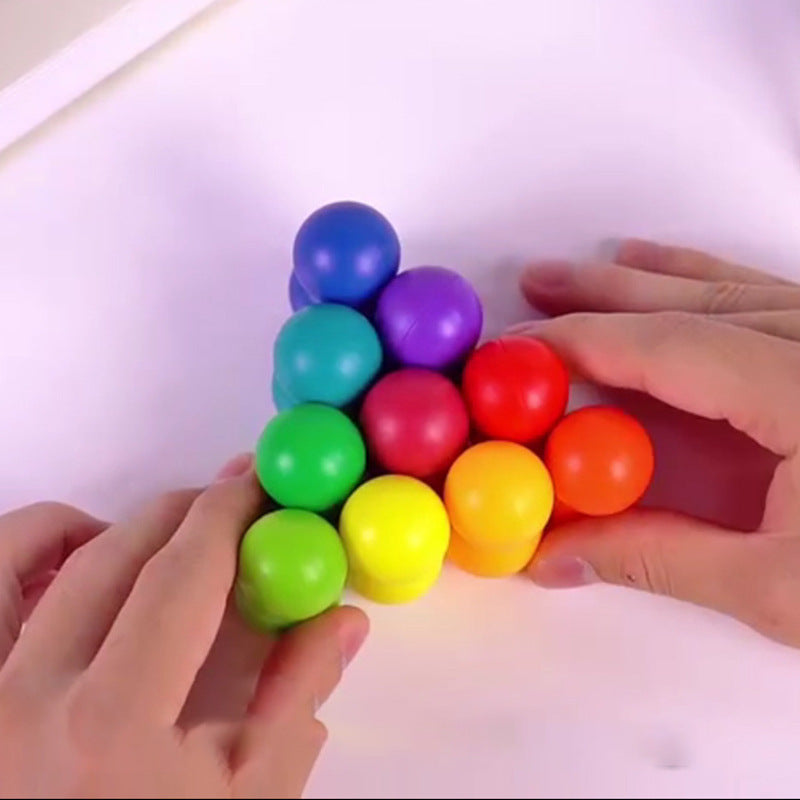 Cosmic Twist Ball - Transforming Magic Puzzle Orb - Anti-Anxiety Fidget Toy with Mesmerizing Motion