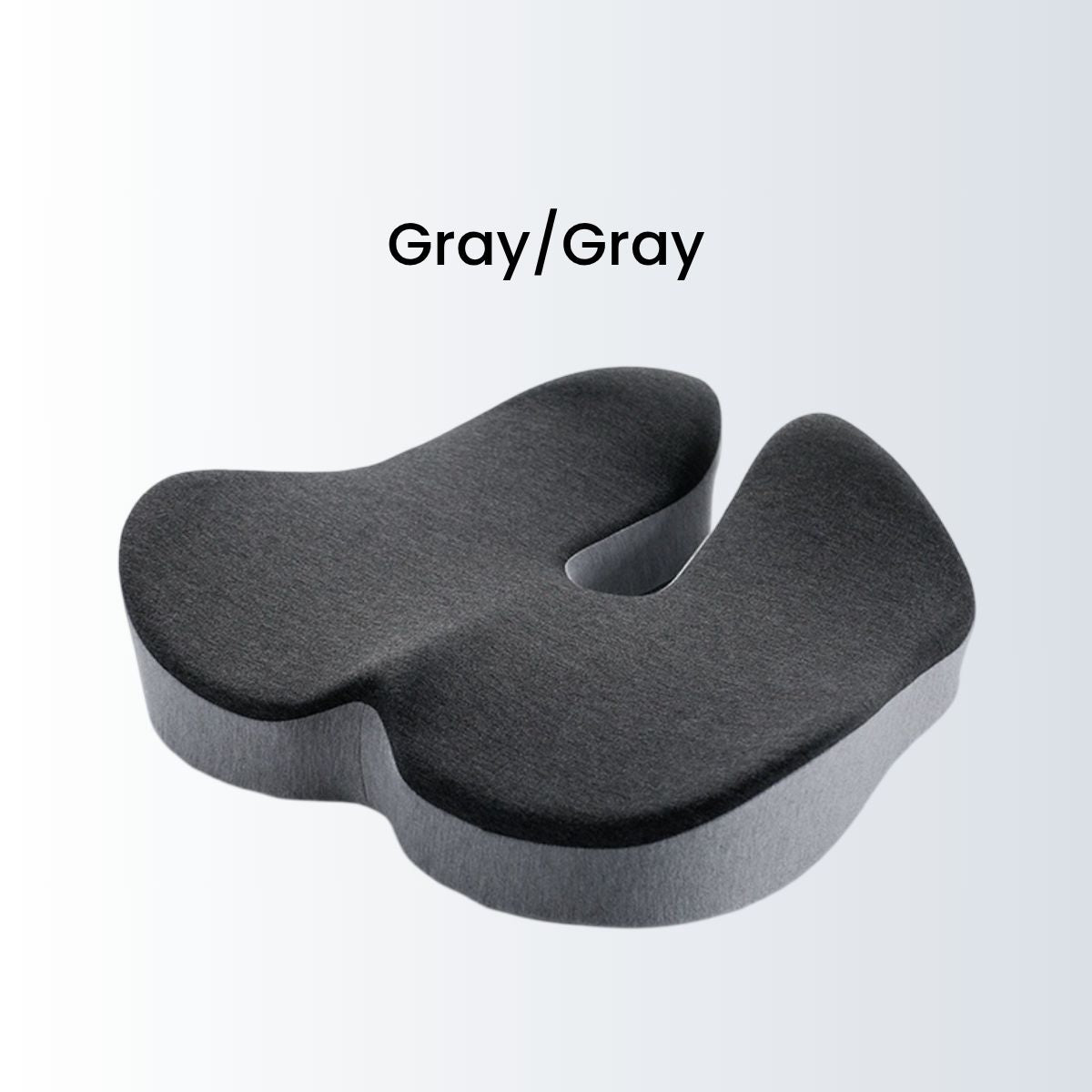Ergonomic Memory Foam Seat Cushion for Women - Tailbone, Hip & Lower Back Support for Office Chairs, Car Seats & Long Sitting Comfort