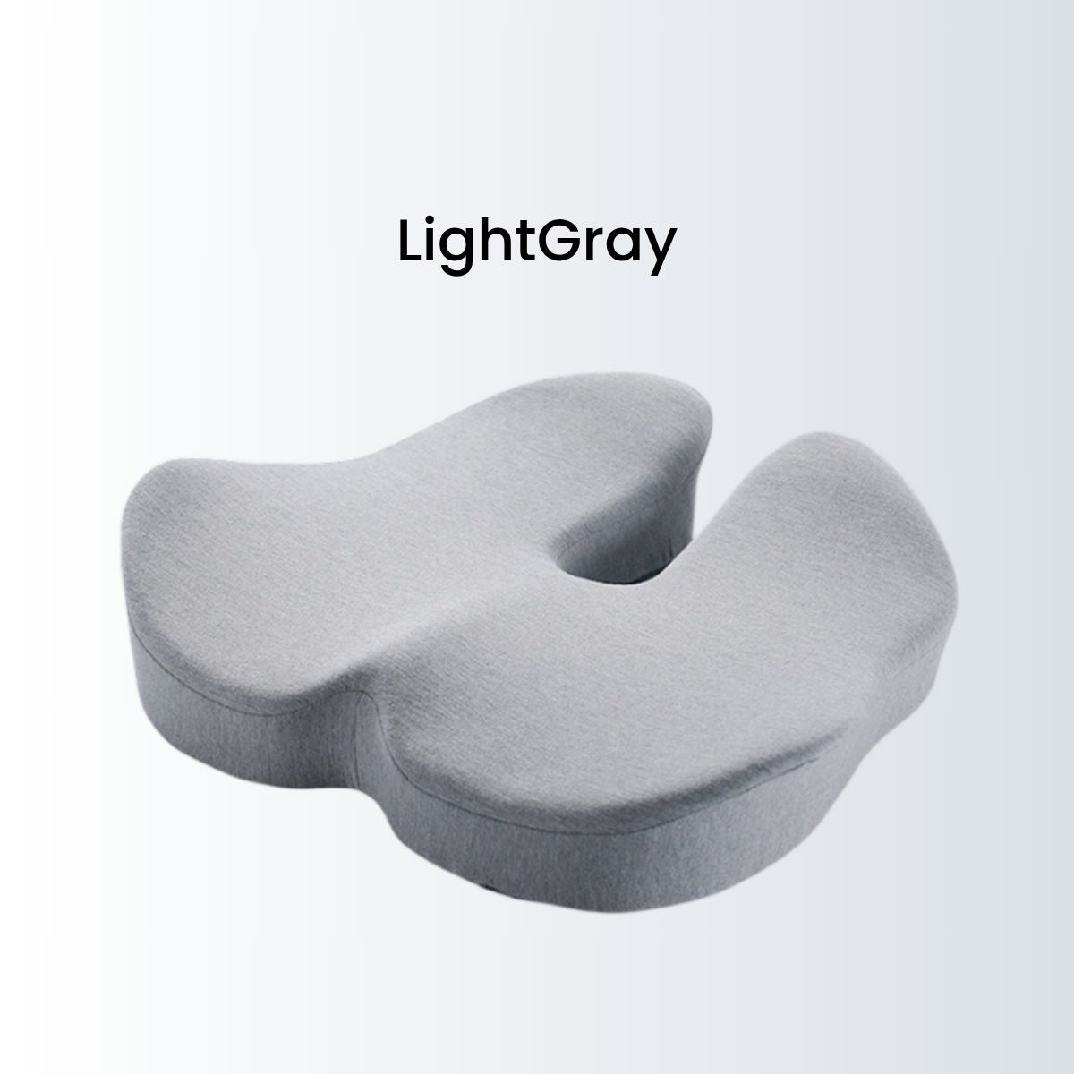 Ergonomic Memory Foam Seat Cushion for Women - Tailbone, Hip & Lower Back Support for Office Chairs, Car Seats & Long Sitting Comfort