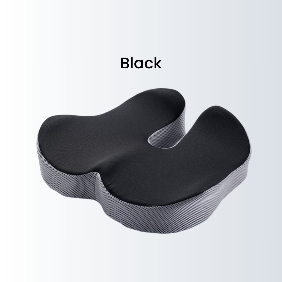 Ergonomic Memory Foam Seat Cushion for Women - Tailbone, Hip & Lower Back Support for Office Chairs, Car Seats & Long Sitting Comfort