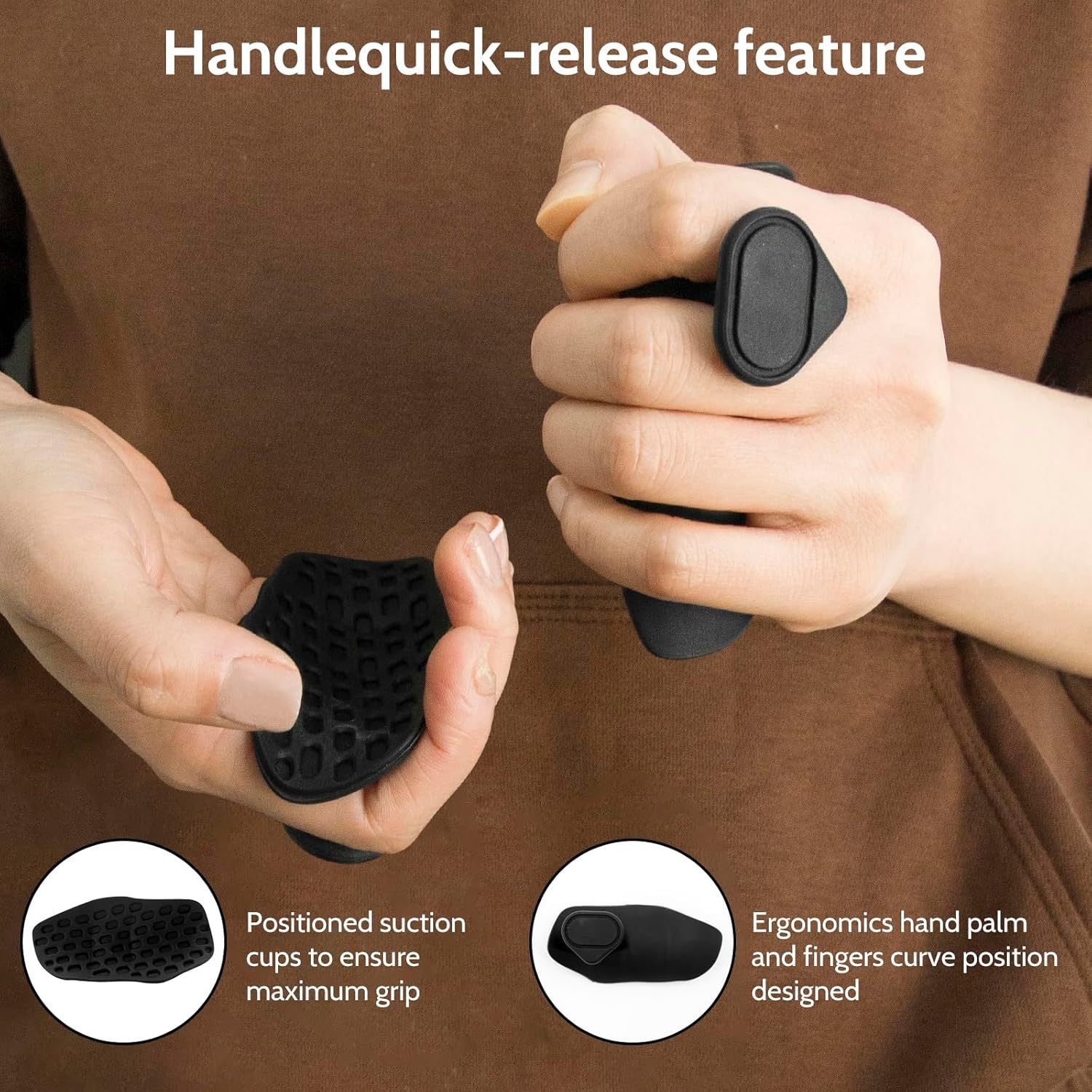 Anti-Slip Finger Grip Strengthener – Portable Comfort Grips for Dumbbell and Daily Workouts