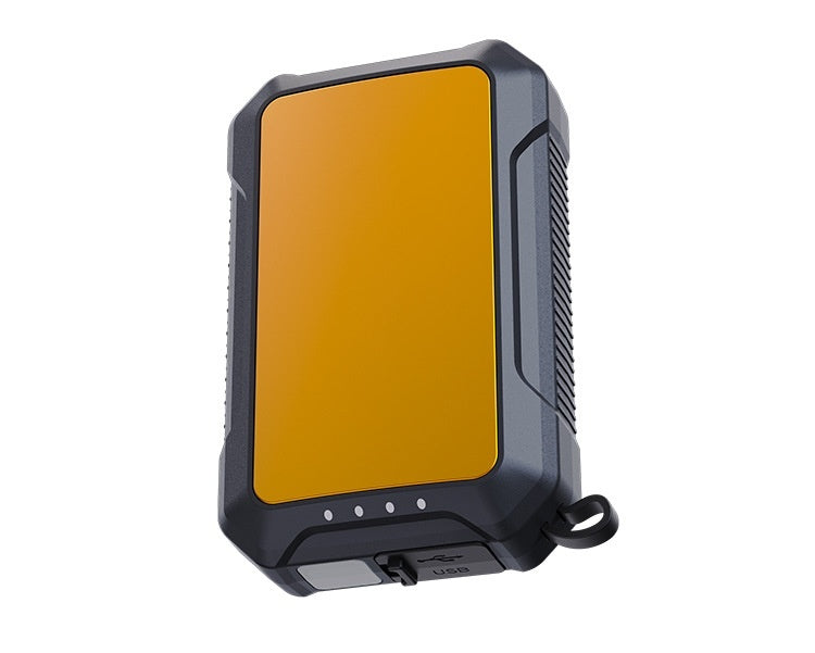 Waterproof Rechargeable Hand Warmer & Power Bank - 10,000mAh Dual-Sided Fast Heating with USB-C Quick Charge
