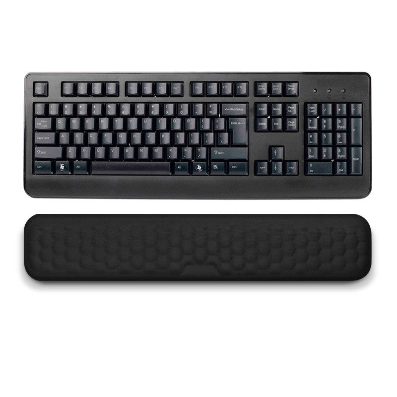 Comfy Memory Foam Wrist Rest for Mouse - Soft Support for Typing & Gaming