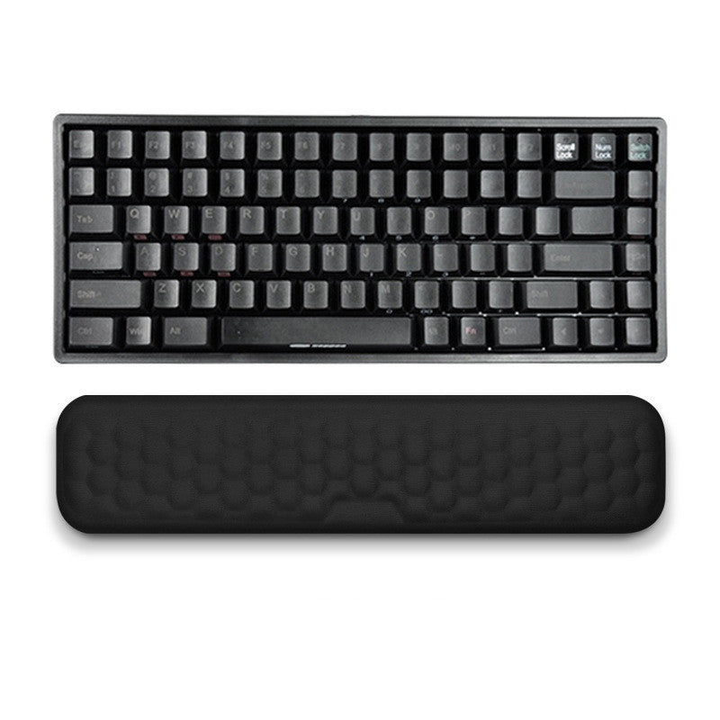 Comfy Memory Foam Wrist Rest for Mouse - Soft Support for Typing & Gaming