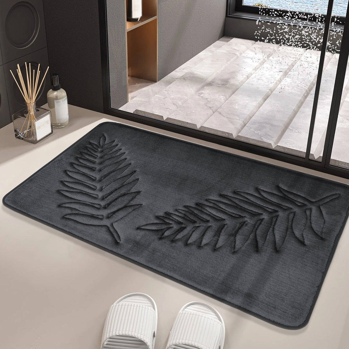 Ultra-Soft Memory Foam Bathroom Mat - Non-Slip, Super Absorbent, Machine Washable Rug (Multiple Sizes & Colors)