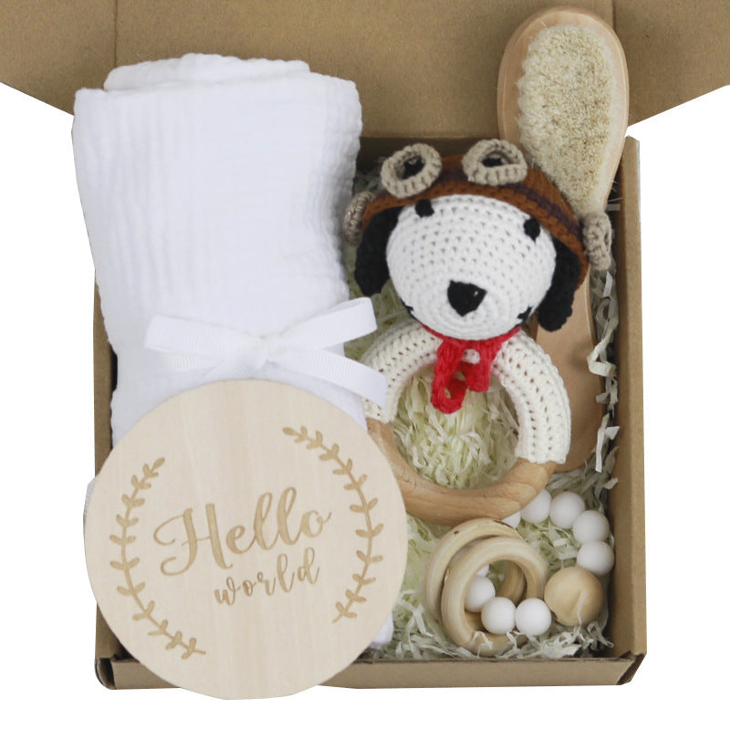 Baby Teether Set for Newborns - Cute & Safe Chewing Toys for Sore Gums - Perfect Shower Gift for Boys & Girls
