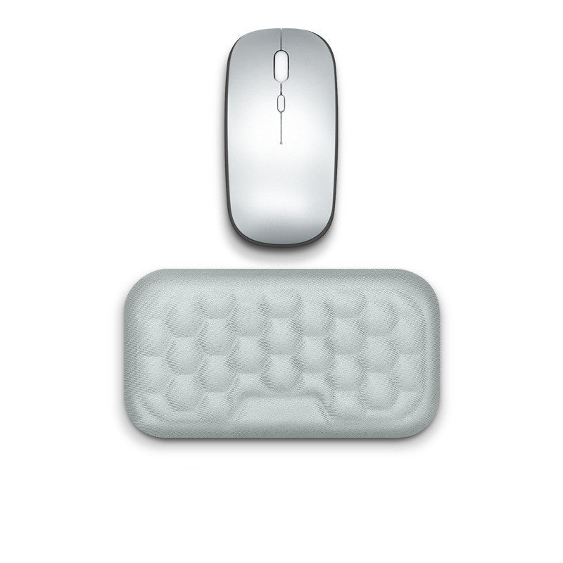Comfy Memory Foam Wrist Rest for Mouse - Soft Support for Typing & Gaming