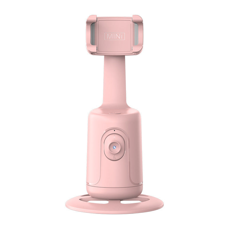 360° AI Auto Face Tracking Phone Holder - Gesture-Controlled Gimbal for Hands-Free Vlogging, Live Streaming & Content Creation - No App Needed