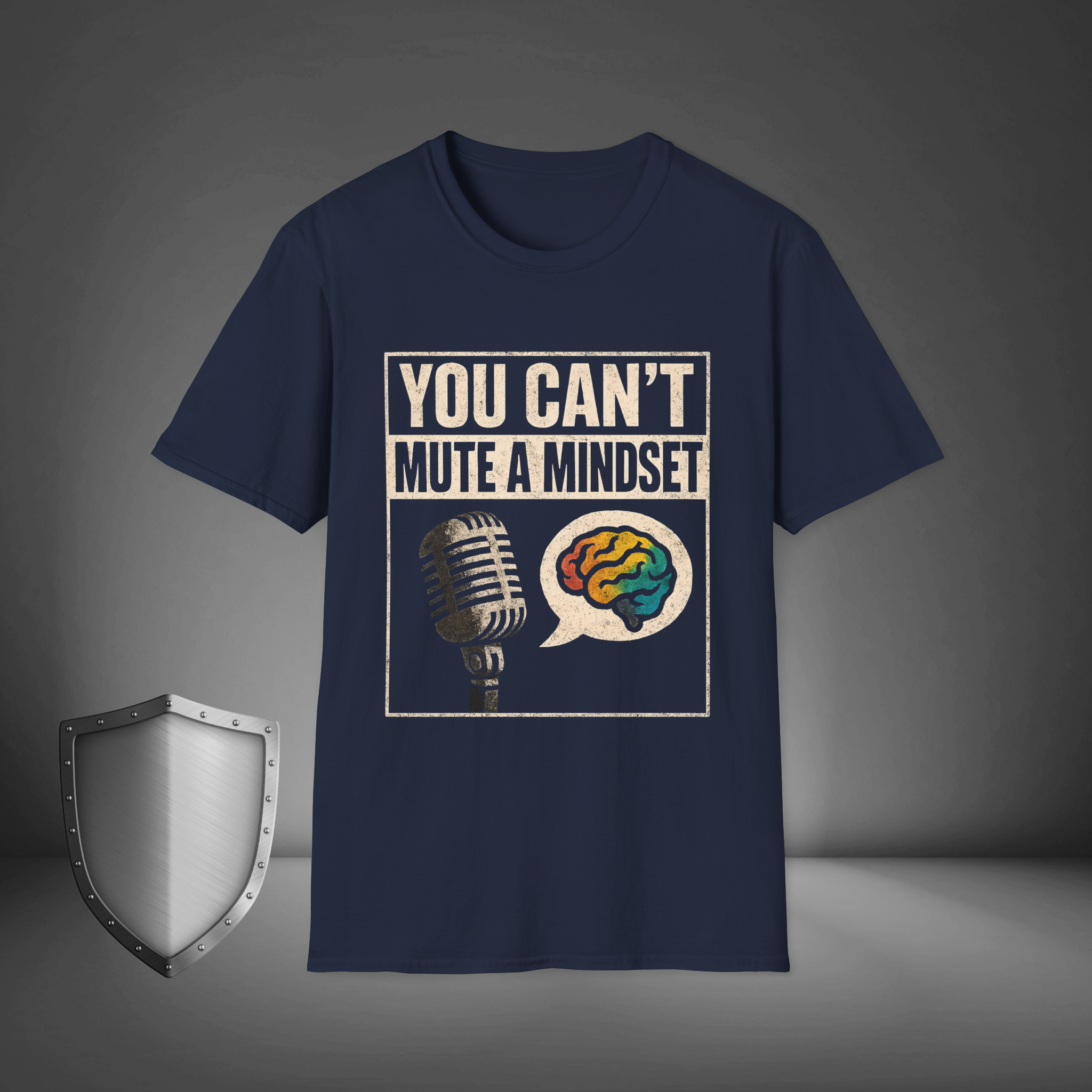 You Can’t Mute a Mindset Streetwear Shirt, Entrepreneur Grind Tee, Athlete Mindset Gift